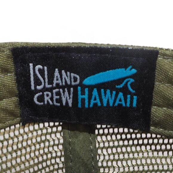 Island Crew Maui Hawaii Whale Watch Trucker Style Snapback Hat - Picture 7 of 9